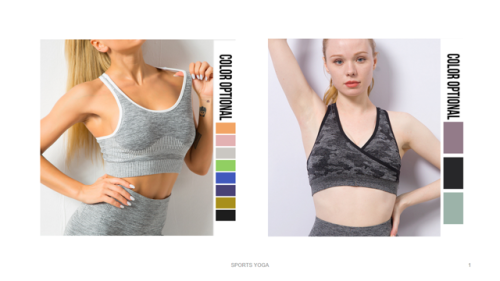 Athletic yoga wear